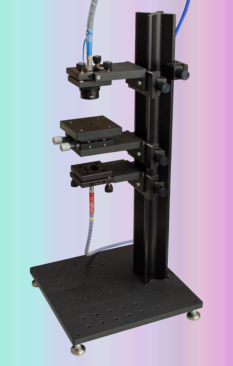 膜厚測定システム　DF-1045RT 光学部のセットアップ例