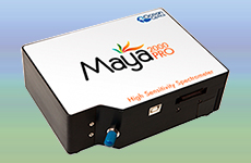 裏面入射型UV高感度・高分解能ファイバマルチチャンネル分光器 　MAYA2000Pro